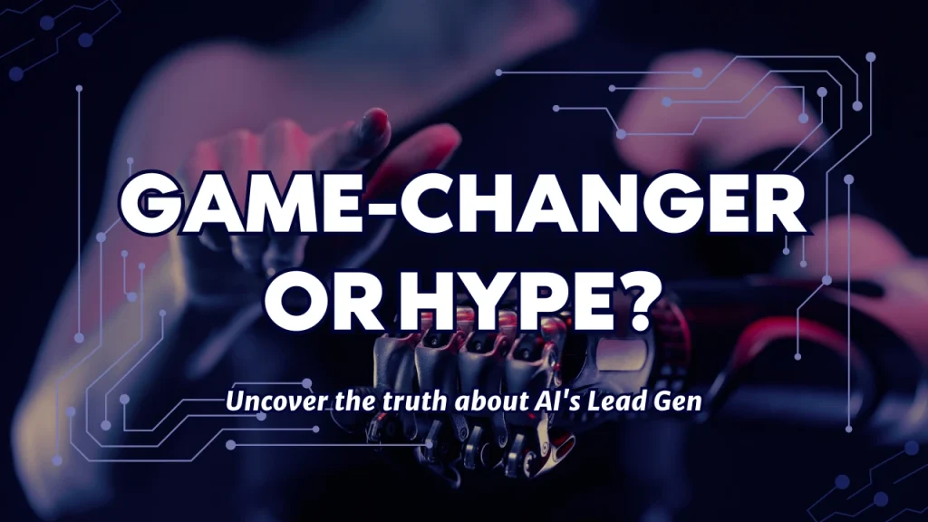 AI lead generation tool for service-based businesses